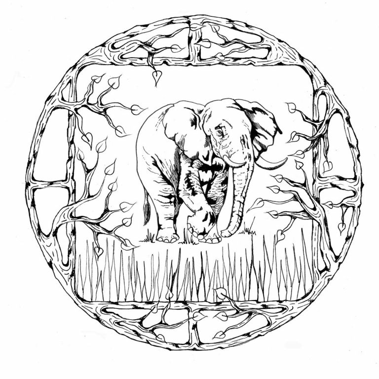 Mandala Facile Animaux Bestof Collection Nouveau Coloriage Mandala Animaux En Peux Facile