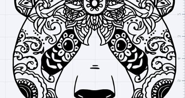 Download Mandala Panda Impressionnant Stock Mandala Panda Svg Eps ...