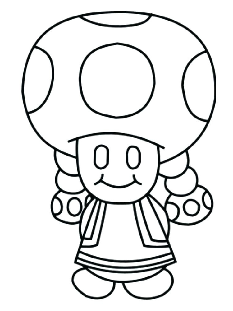 coloriage toad kart yoshi mario kart coloring pages page cartoon coloriage toad print