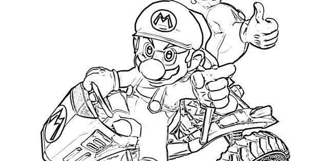 Mario Kart Coloriage Beau Photos Mario Kart Wii 3 ...