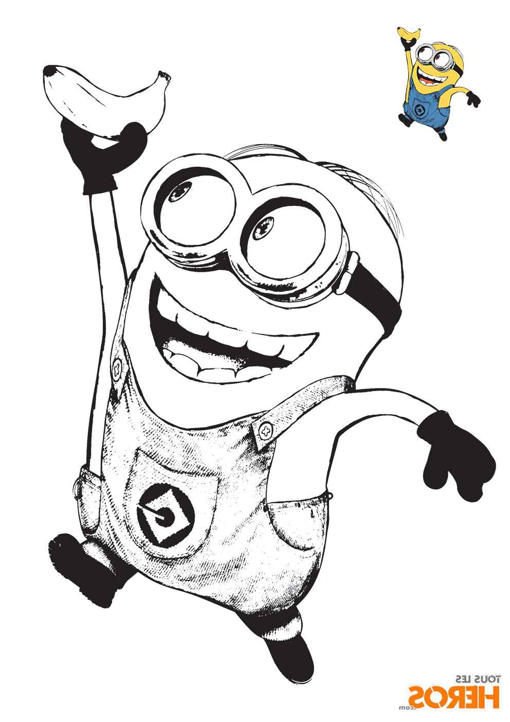 coloriages minions