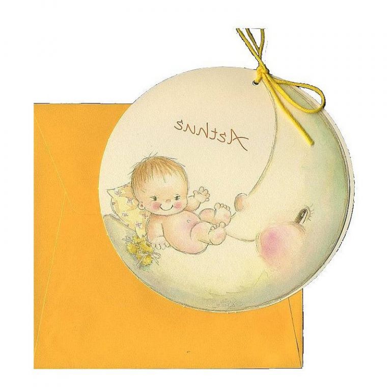 Naissance Bébé Dessin Luxe Collection Faire Part De Naissance Rond Dessin Bébé Sur Lune Busquet
