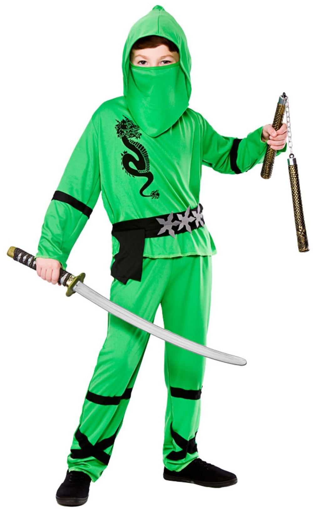 green power ninja boys costume eb 4082