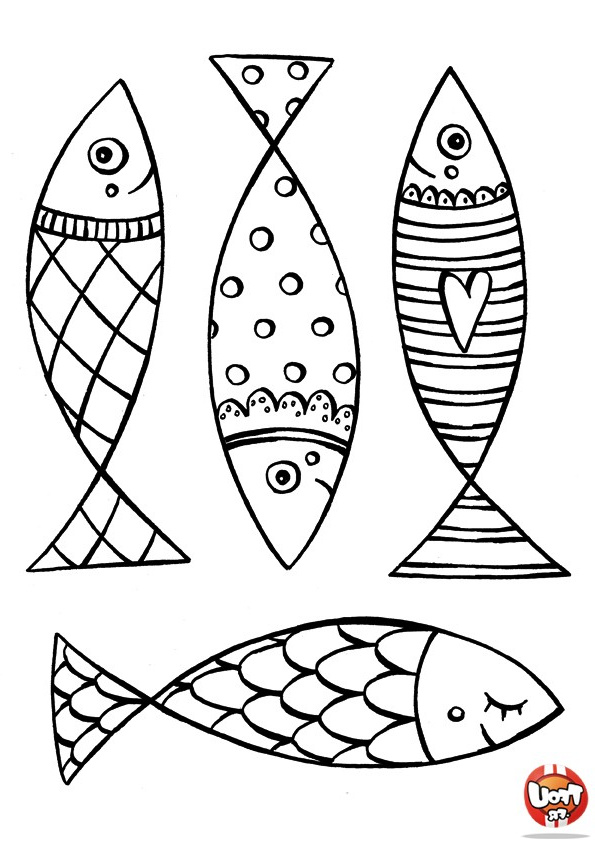 1656 poisson avril coloriages a imprimer
