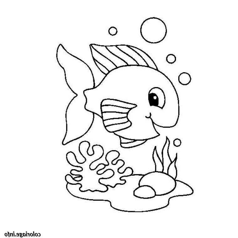 poisson rouge coloriage dessin 9987