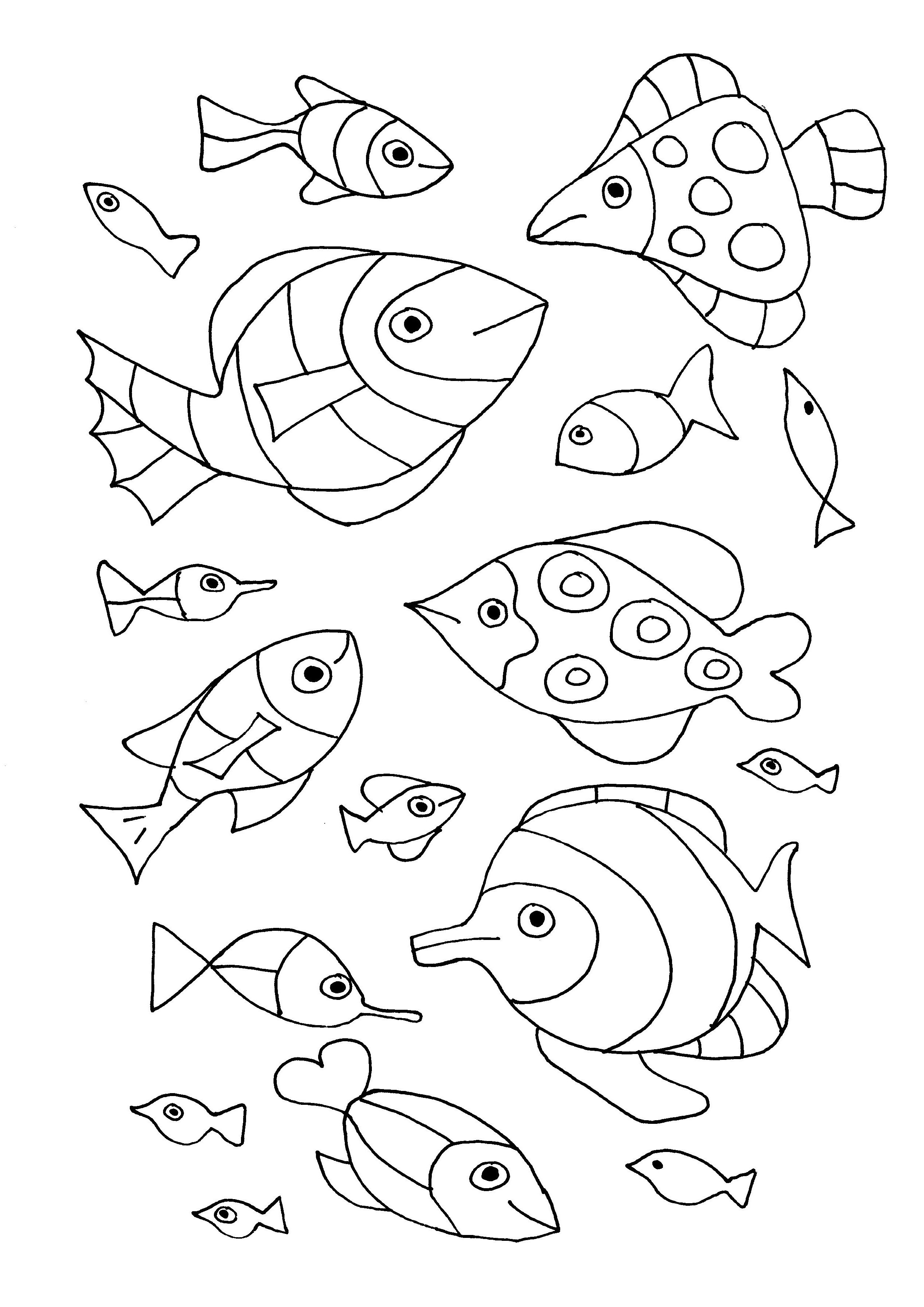 image=poissons coloriage gratuit poissons 1