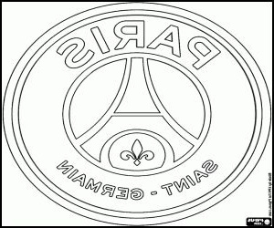 logo psg dessin