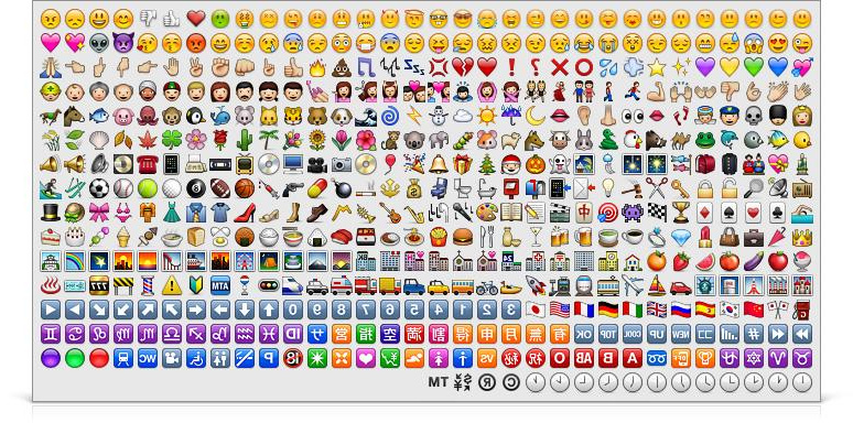 emojis bekannt aus whatsapp apple ios in nachrichten