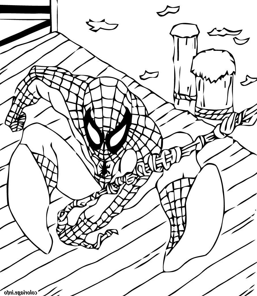 spiderman 26 coloriage 2720