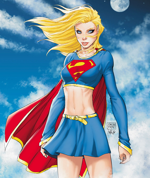 supergirl 50 michael turner cover preview