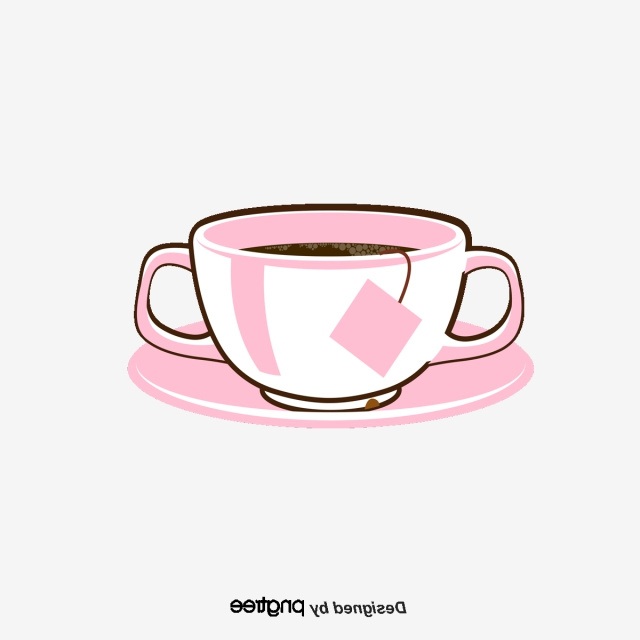 cute cartoon cup of tea
