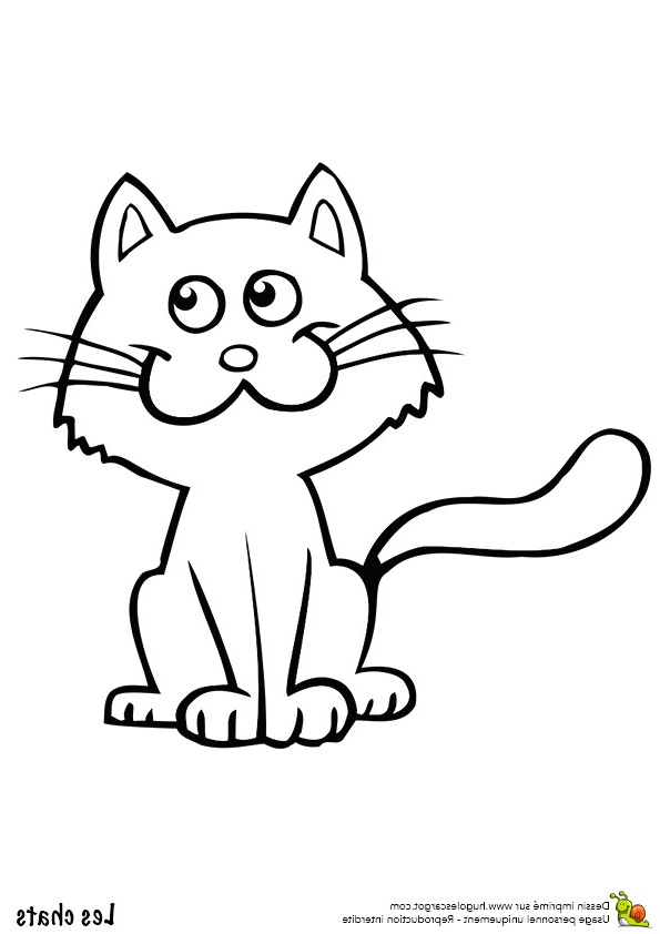 photo de chat a dessiner facile gallery avec et dessin de chat facile 12 coloriage chats09