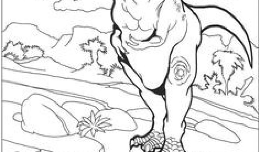 coloriage triceratops