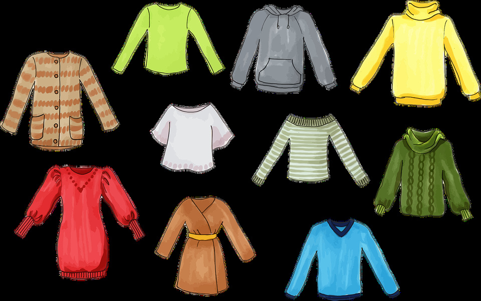 blouse vêtements coloré dessin