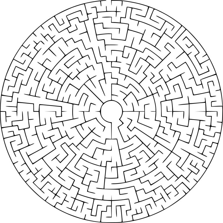 Dessin De Labyrinthe Inspirant Photos Coloriage Labyrinthe à Imprimer