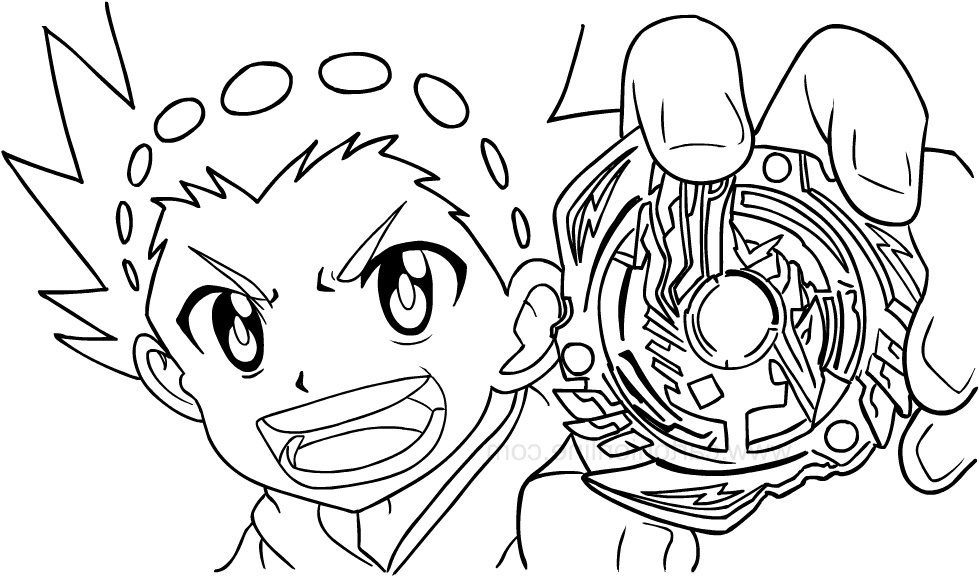 beyblade burst coloring pages sketch templates