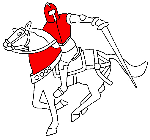 chevalier a cheval iv colorie par chev1