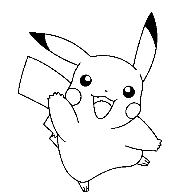 coloriage pikachu