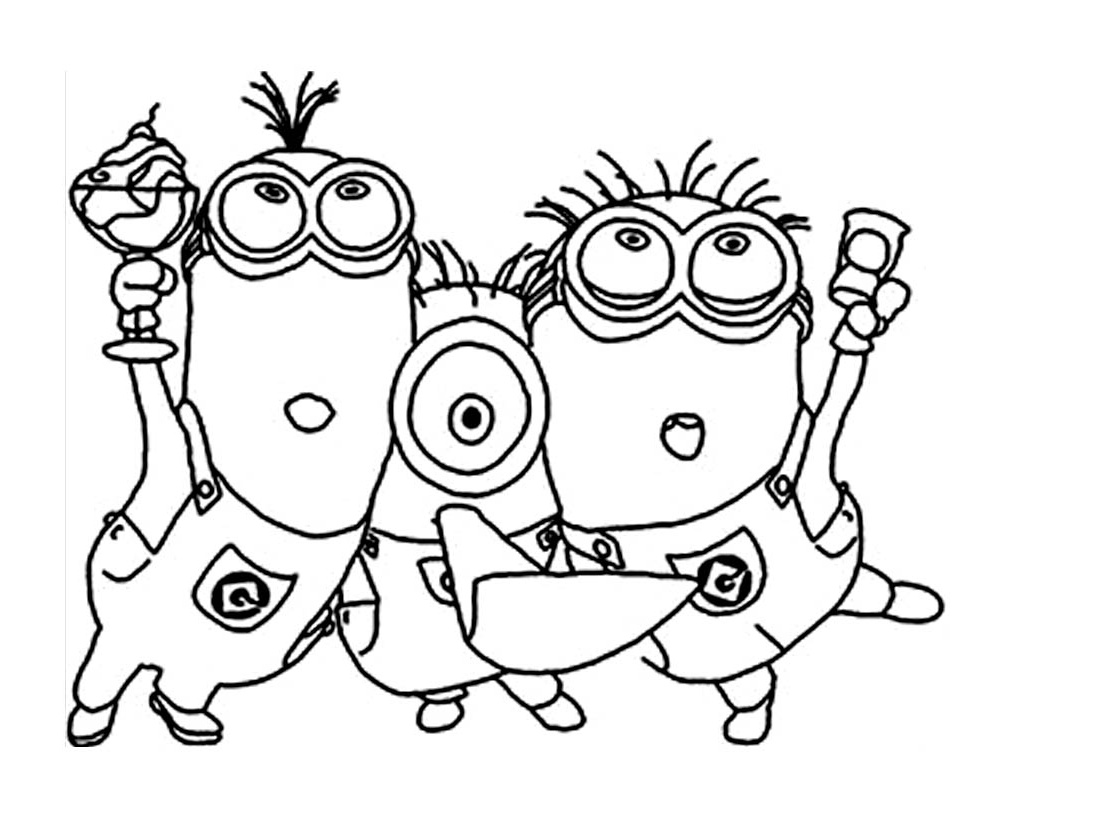 image=minions Coloring for kids minions 1974 1