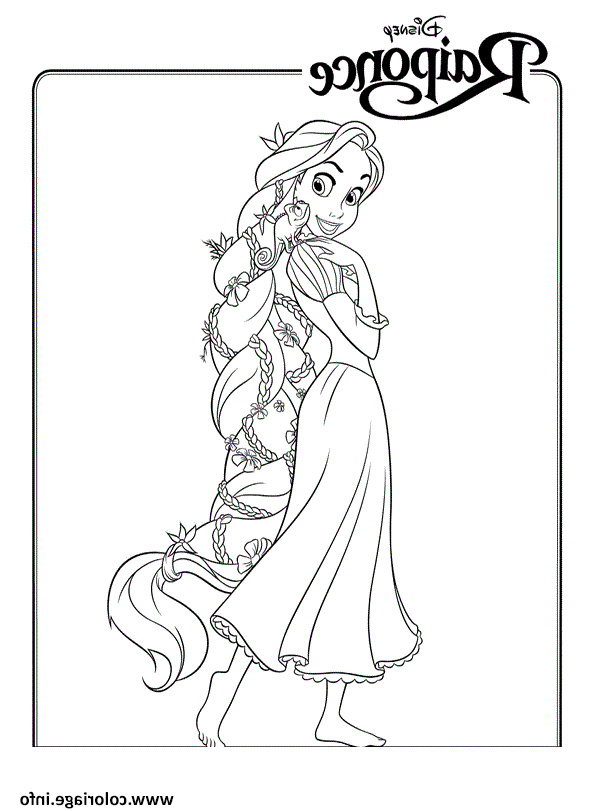 Coloriage Mandala Princesse Luxe Collection Coloriage Princesse Raiponce Disney Dessin