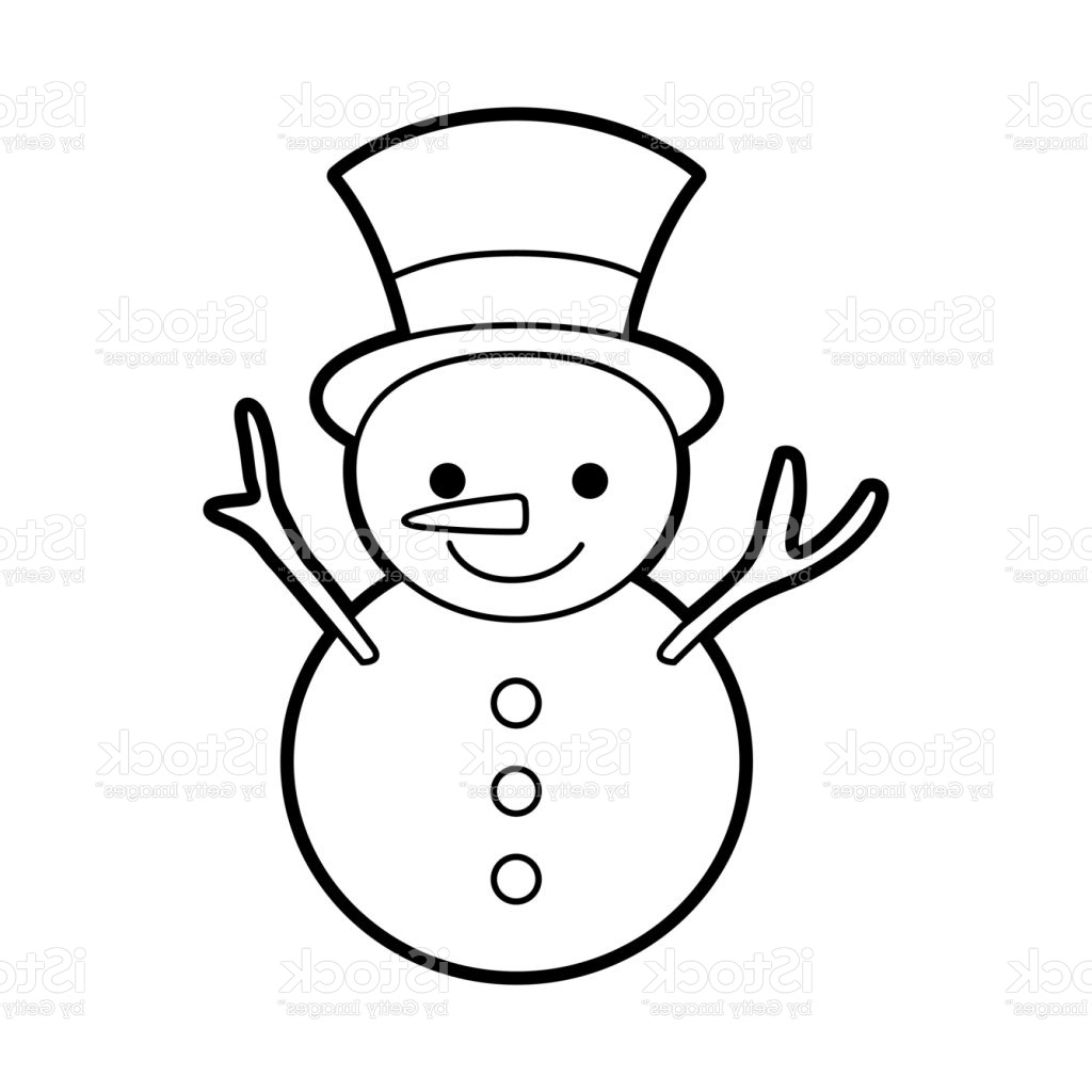 noël bonhomme de neige dessin animé sourire caractère hiver gm