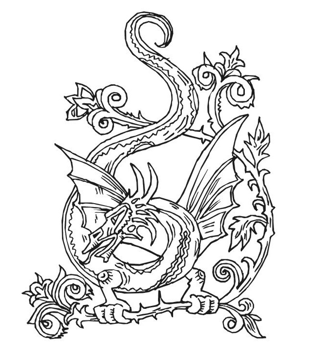 dragon coloring pages free printables