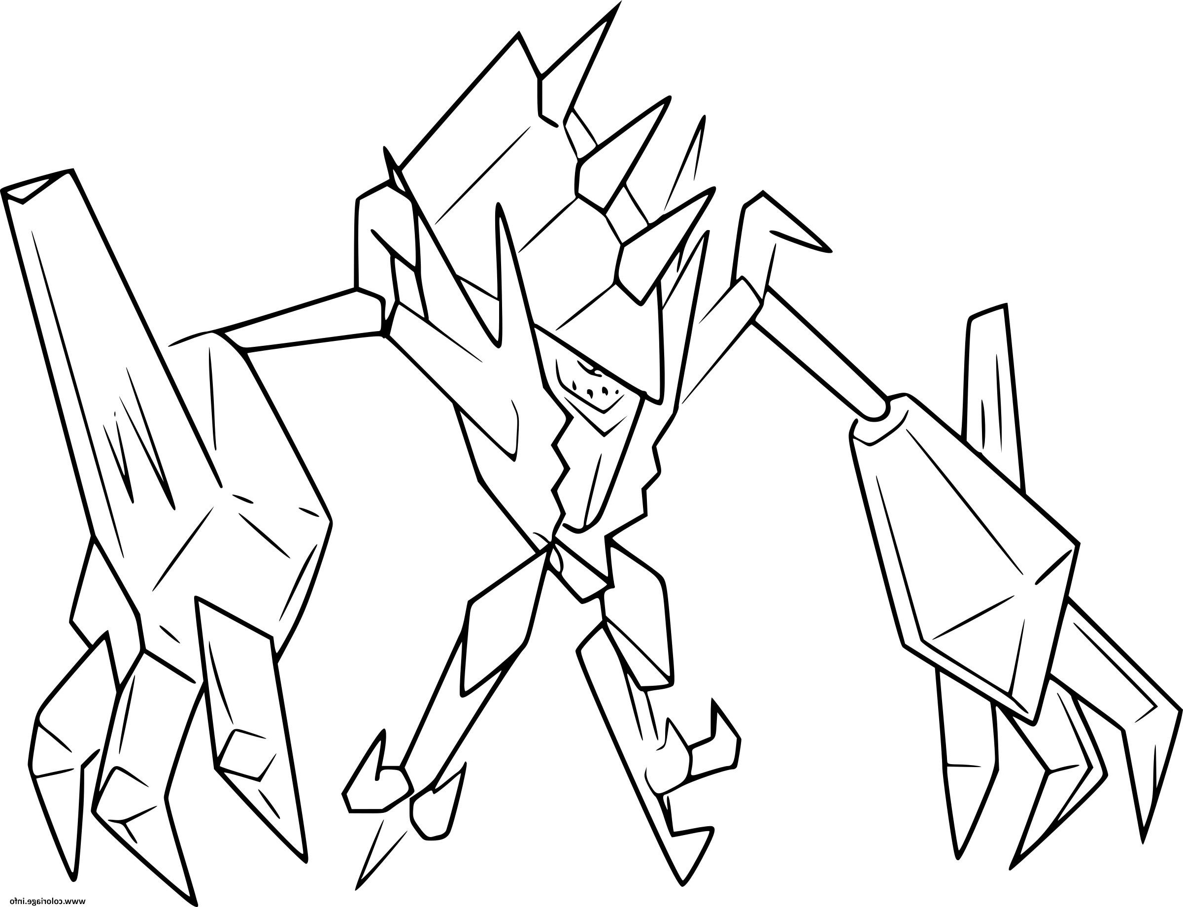 Dessin Imprimer Pokemon Luxe Photographie Coloriage Pokemon Legendaire Necrozma Dessin
