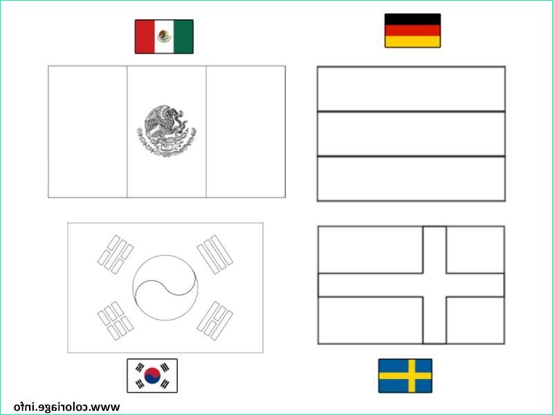 fifa coupe du monde 2018 groupe f mexique suede coree du sud coloriage