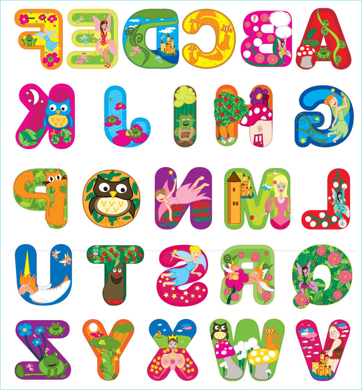 coloriage alphabets