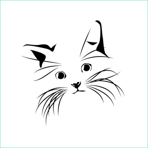 stock illustration cat drawing