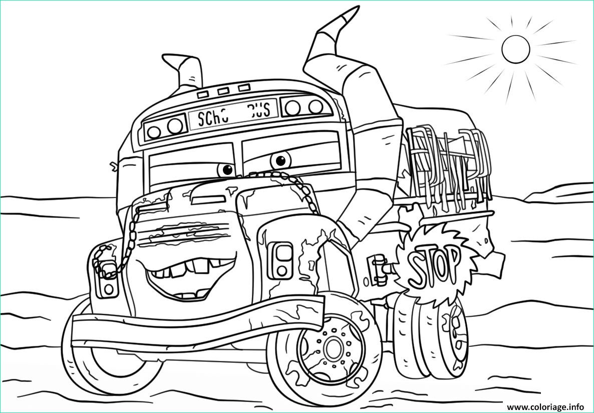 coloriage cars 3 a imprimer nouveau images coloriage miss fritter from cars 3 disney dessin