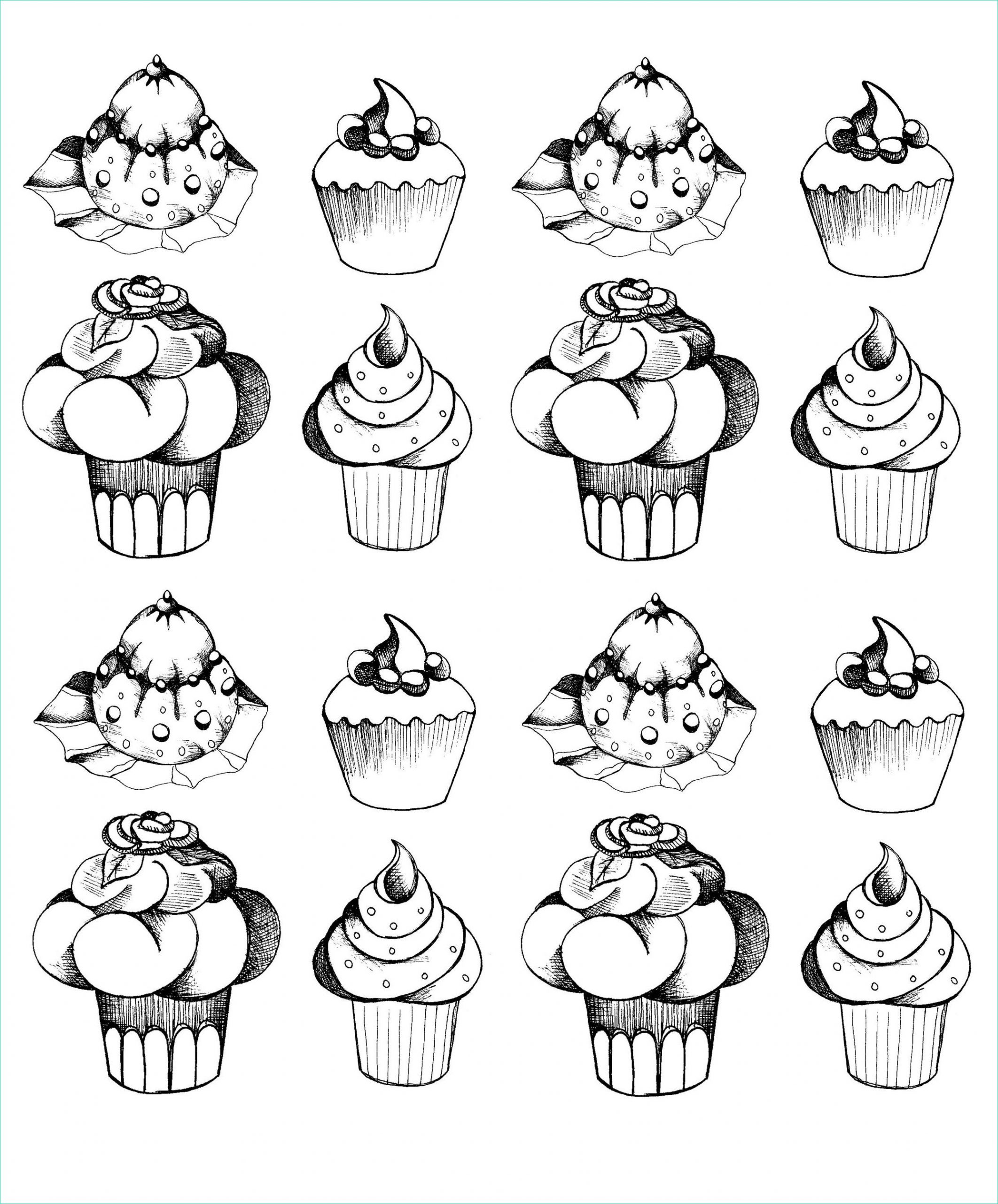 image=cup cakes coloring adult cupcakes oldstyle 1