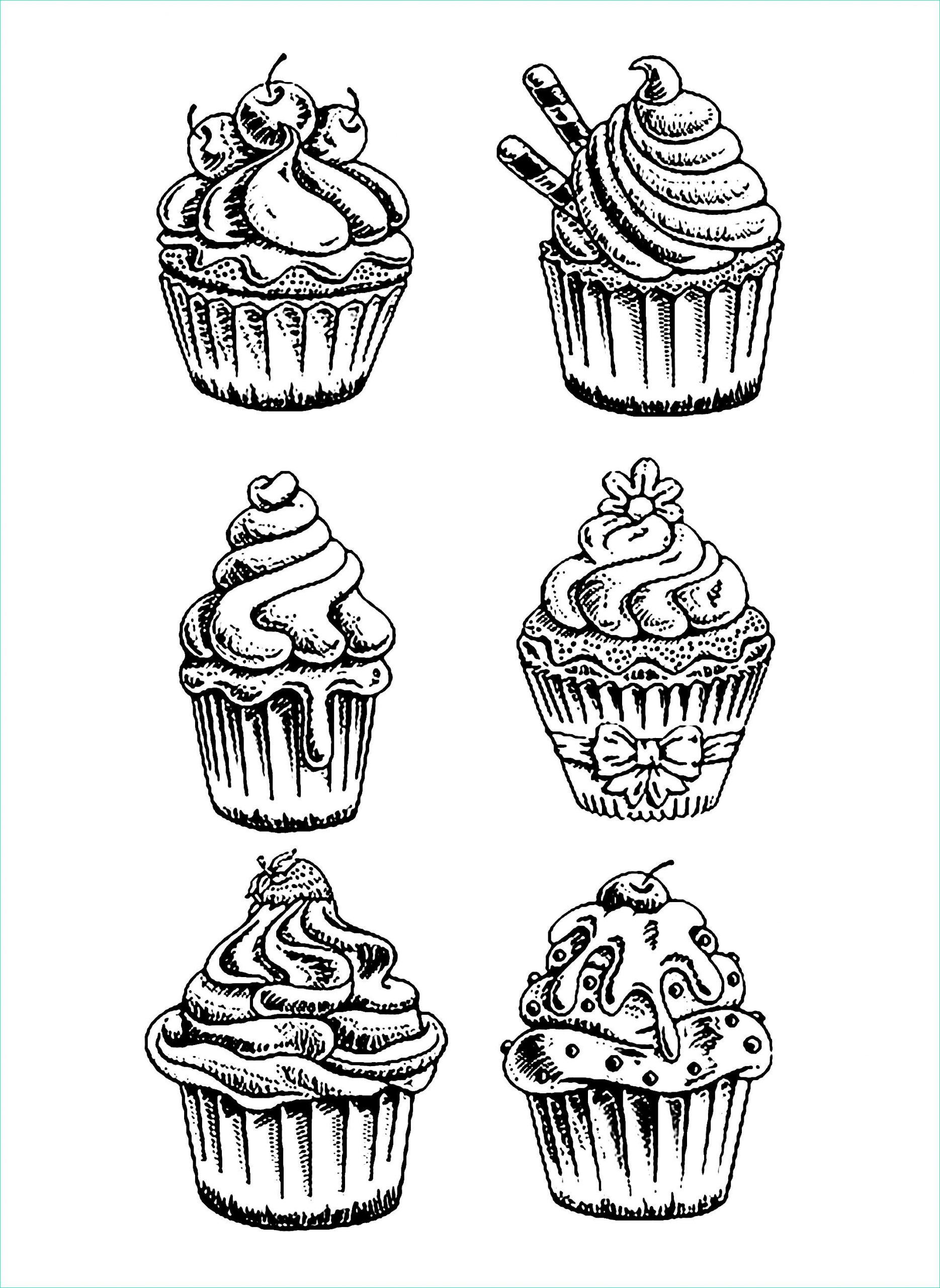 image=cup cakes coloring page six good cupcakes 1