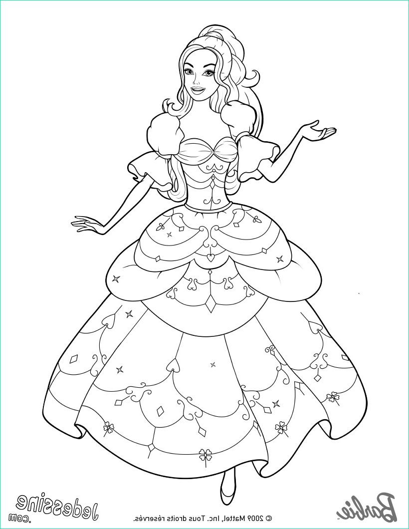 Coloriage De Barbie à Imprimer Élégant Image Coloriage Barbie De La Mode A Imprimer