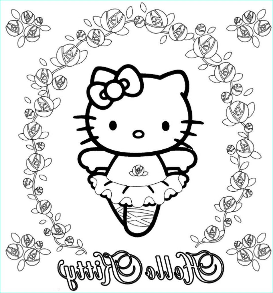 24 Coloriages Hello kitty 1