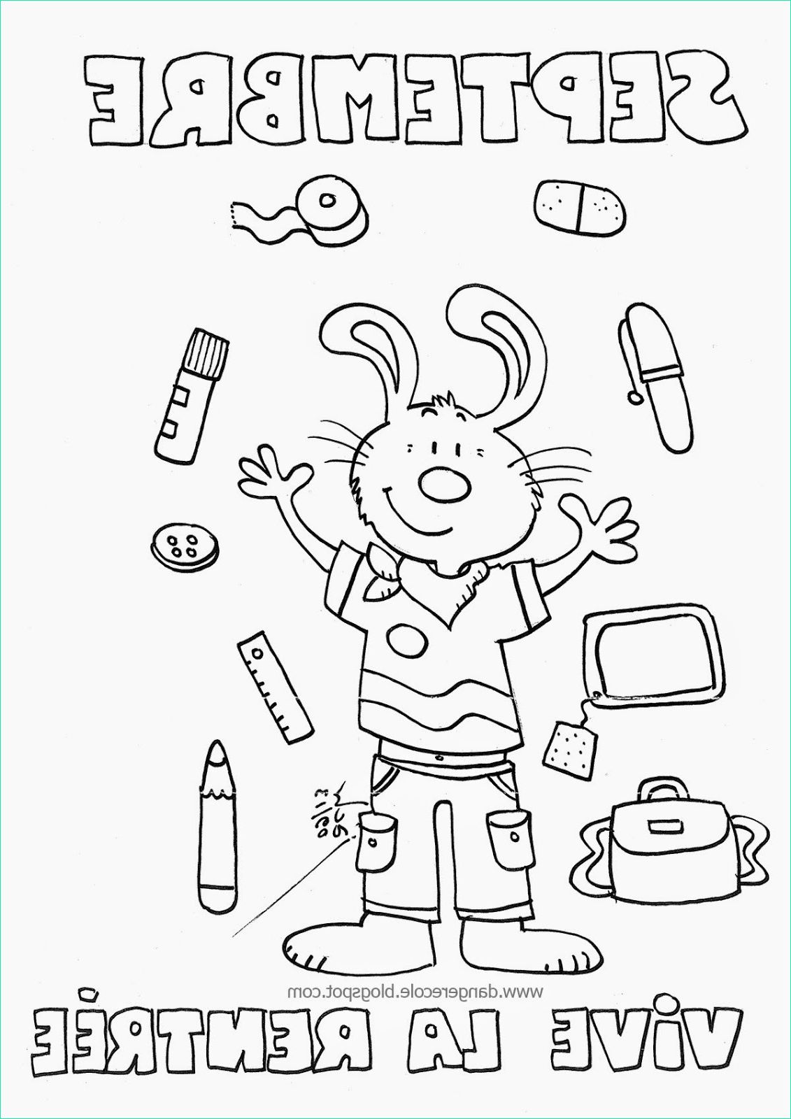 coloriage rentree maternelle ms gs