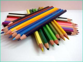 crayons de couleur de dessin