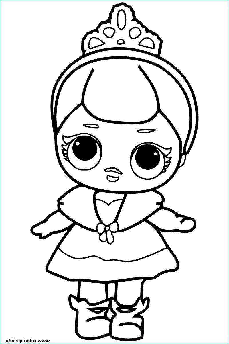 surprise doll coloriage dessin