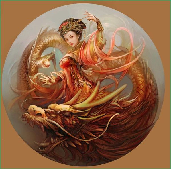 dragon chinois dessin