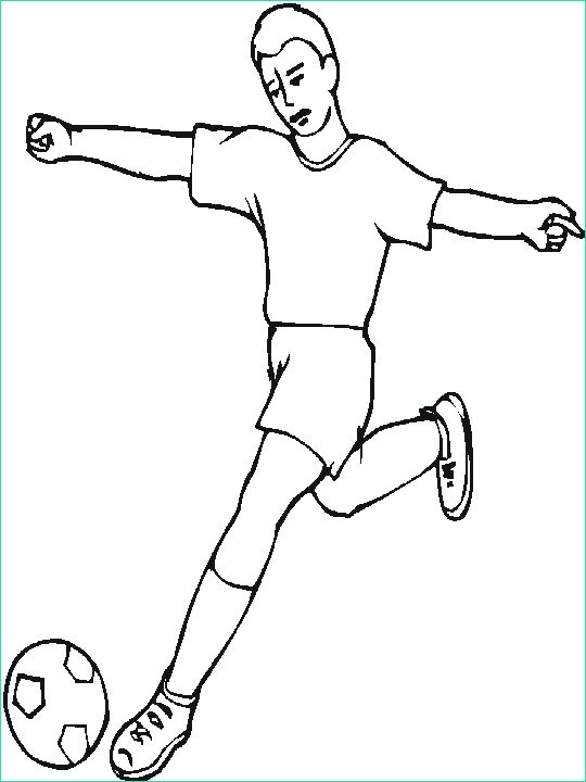dessin de joueur de foot 4