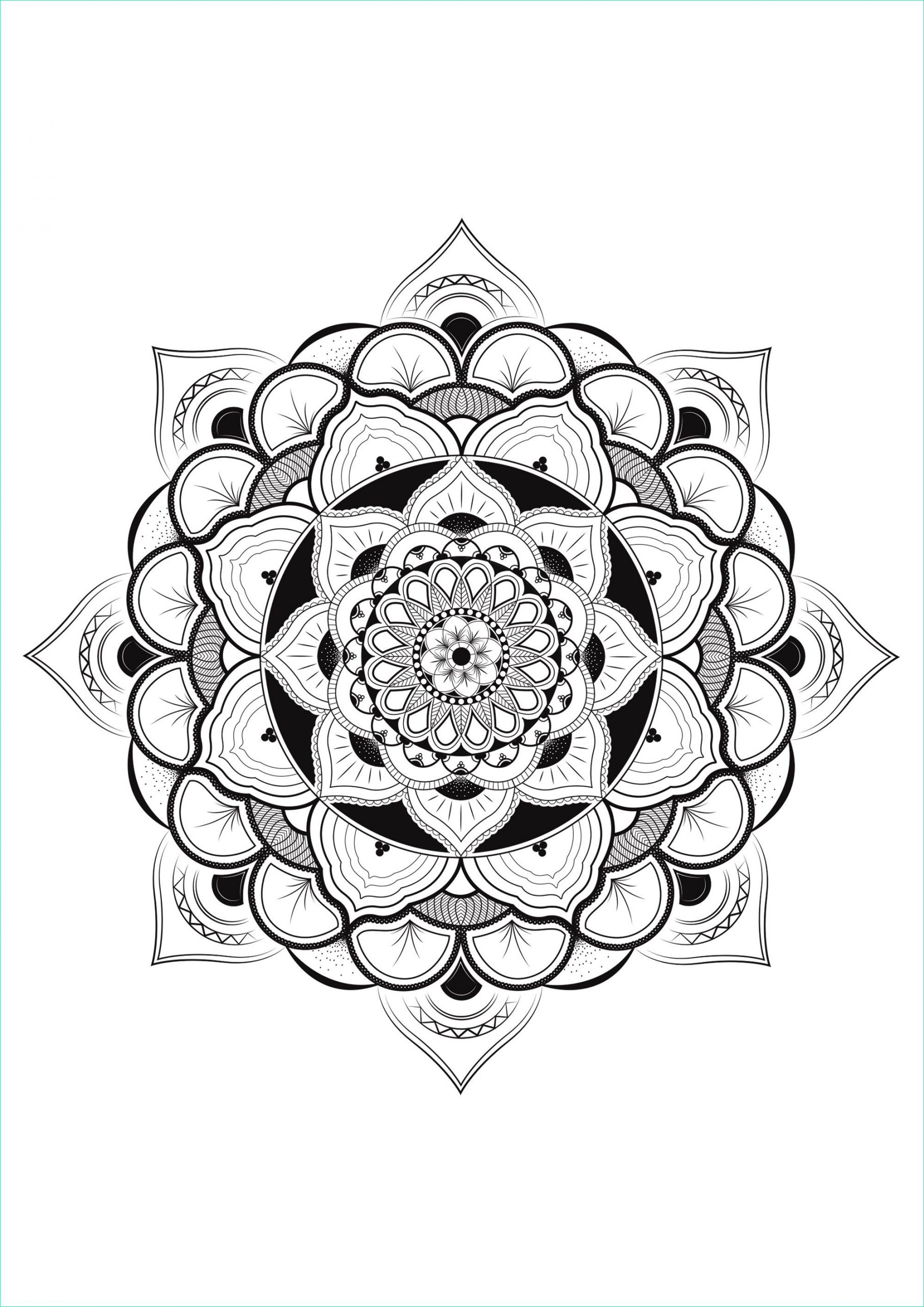 image=mandalas coloring pages flower mandala by louise 1