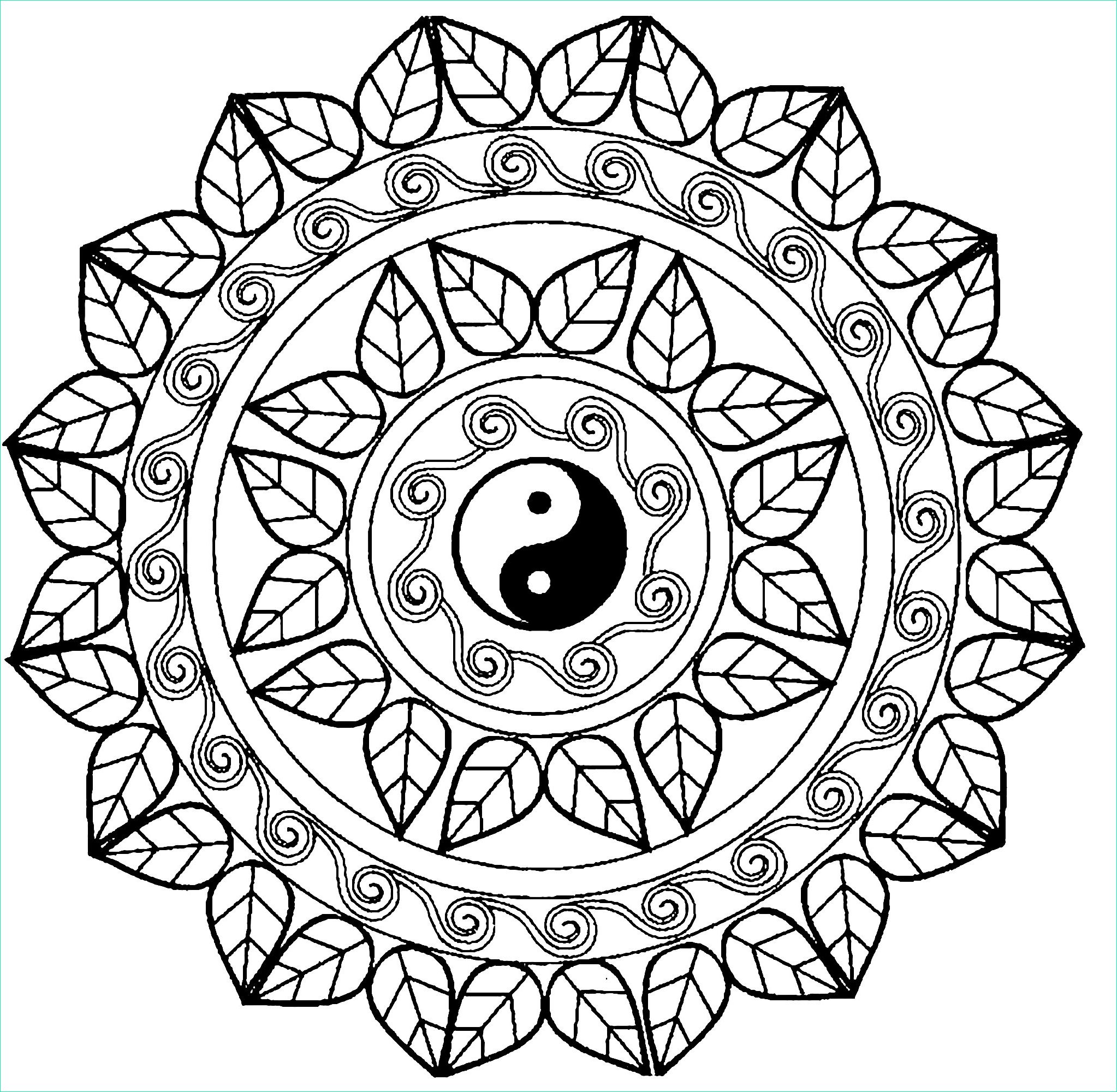 image=zen anti stress mandala yin yang 1