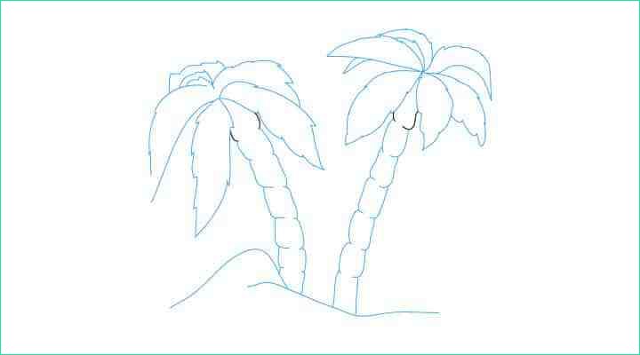 ment dessiner des palmiers