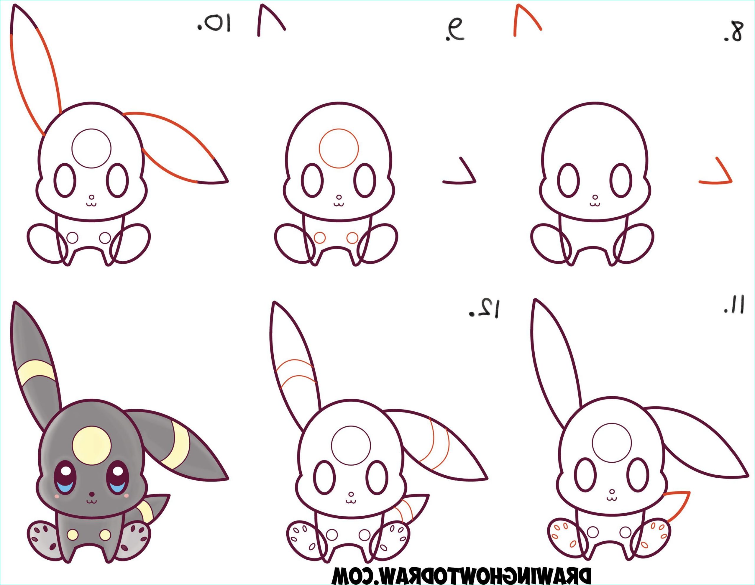 le plus populaire kawaii pokemon dessin