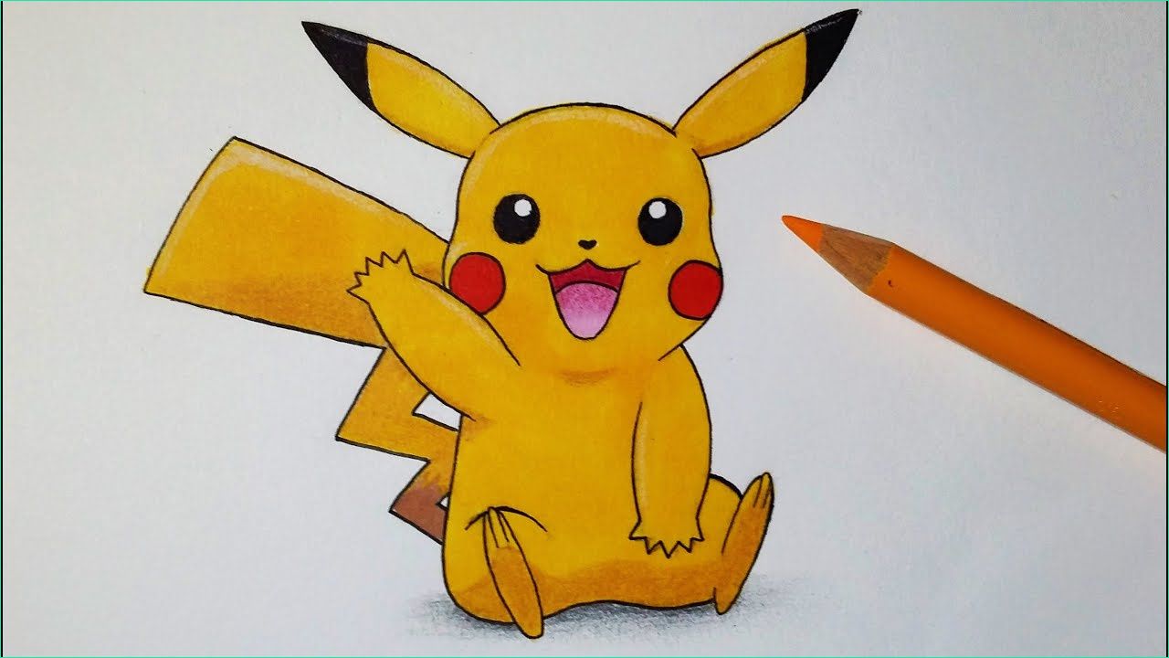 pokemon dessin facile unique image ment dessiner pikachu tutoriel
