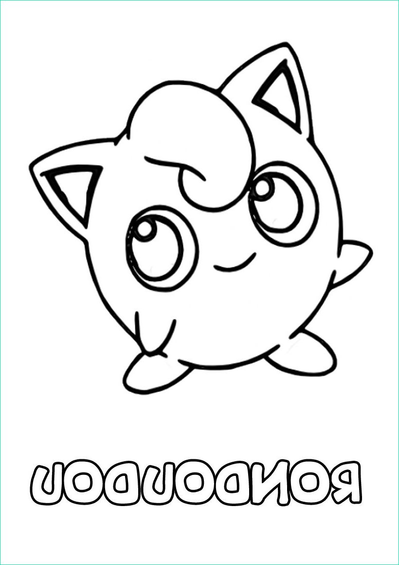 dessin facile pikachu