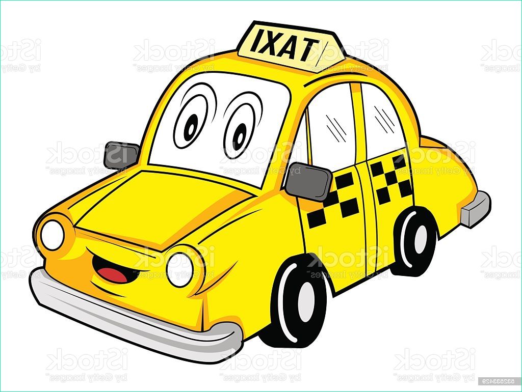 taxi dessin animé gm