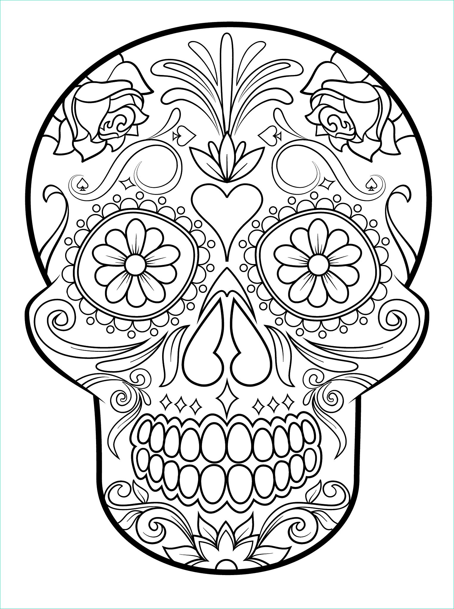Dessin Tete De Mort A Imprimer Beau Images Dessins Tête De Mort