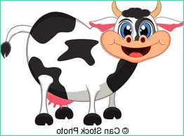 graisse dessin animé vache