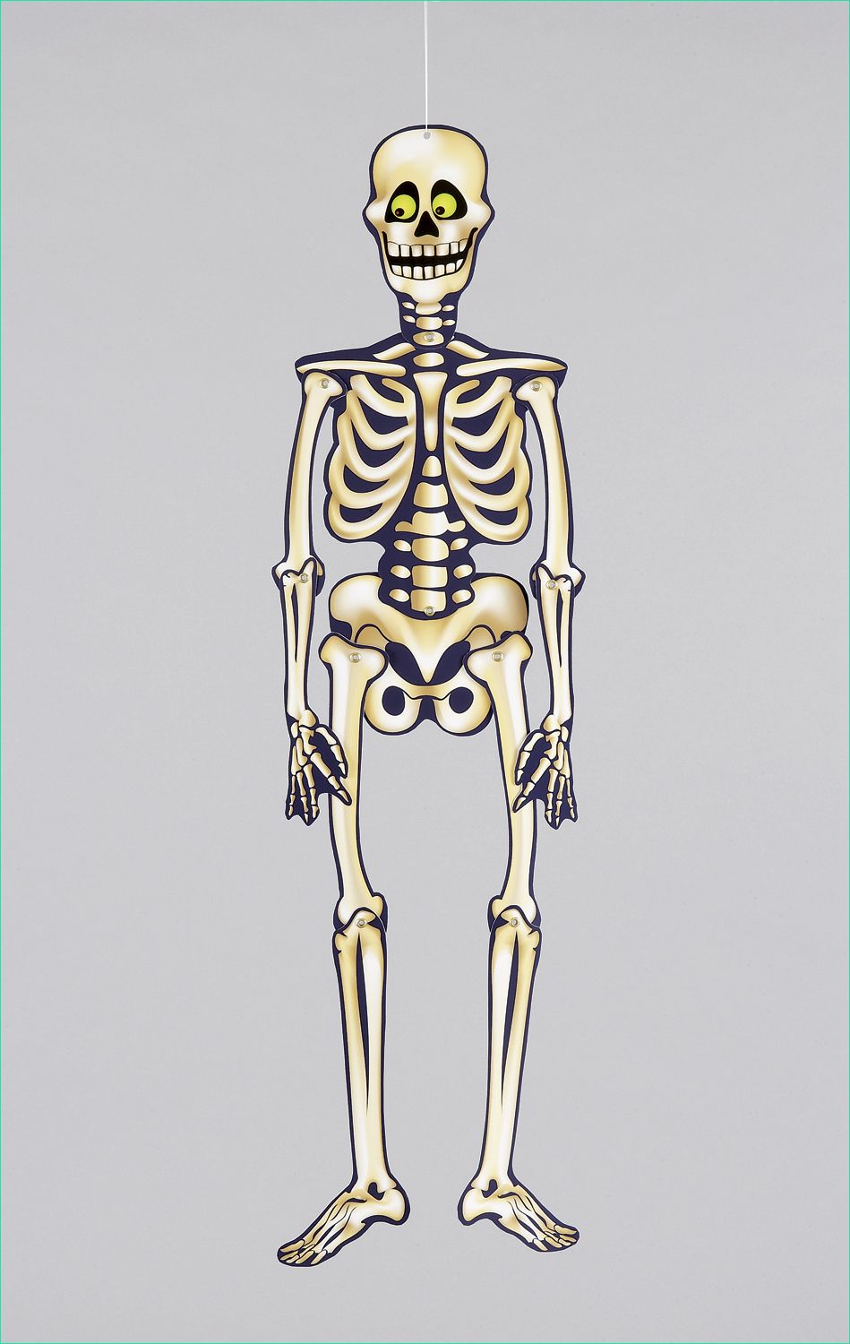 squelette de decoration a suspendre halloween